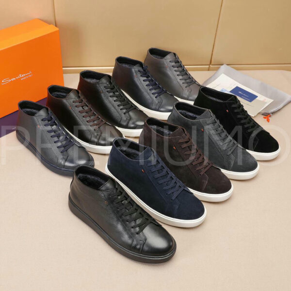 Santoni кроссовки PR194976 9