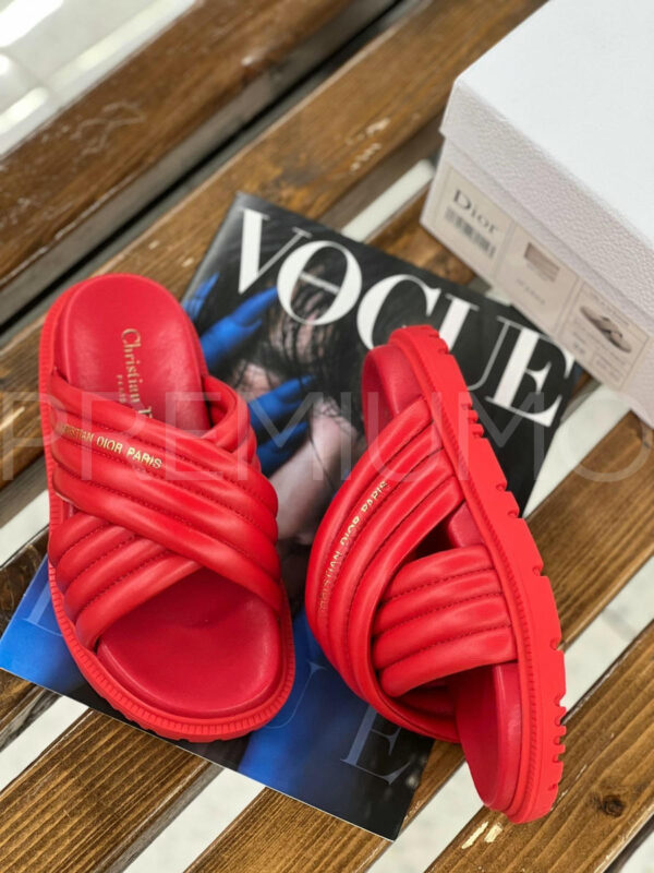 Christian Dior шлепанцы PR800061 8