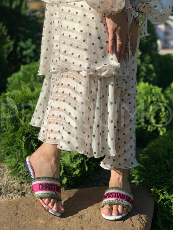 Christian Dior шлепанцы PR969219 3