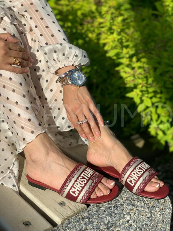 Christian Dior шлепанцы PR569151 2