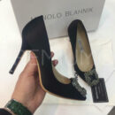 Manolo Blahnik туфли атласные PR7867PX 16