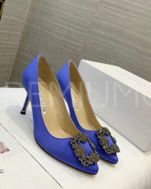 Manolo Blahnik синие туфли трендовые PR4874PR