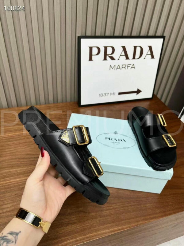 Prada шлепанцы PR993196 4