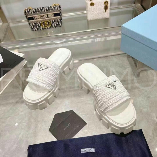 Prada Monolith шлепанцы PR503635 2