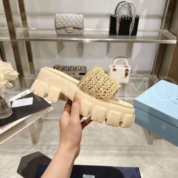 Prada Monolith шлепанцы PR247351 5