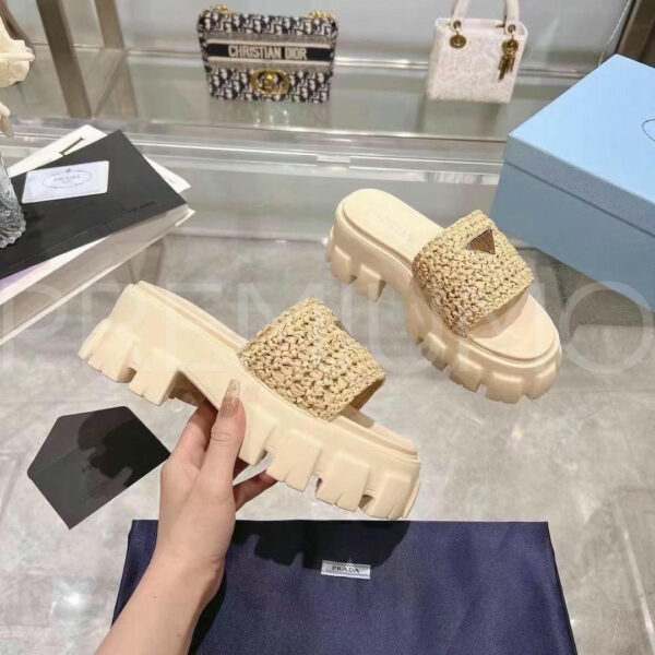 Prada Monolith шлепанцы PR247351 6
