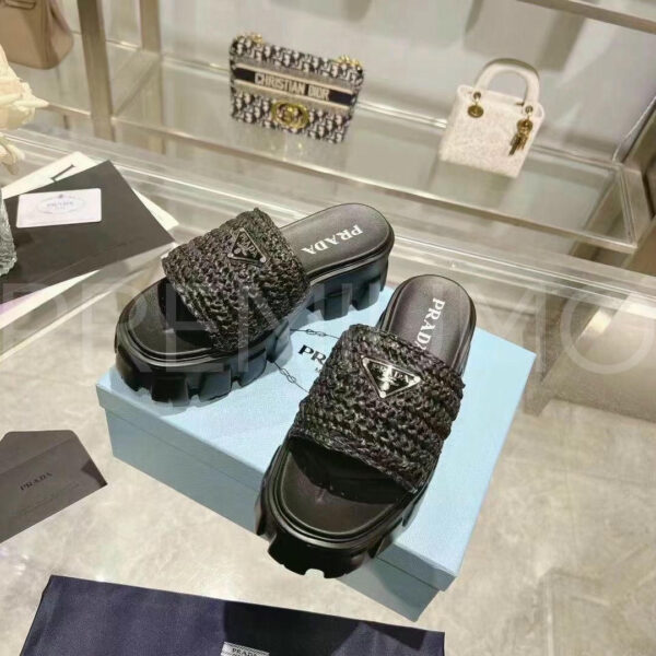Prada Monolith шлепанцы PR588983 3