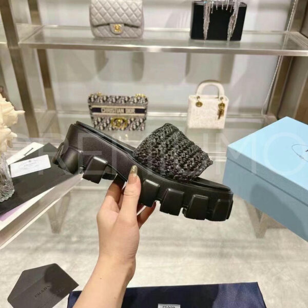 Prada Monolith шлепанцы PR588983 5