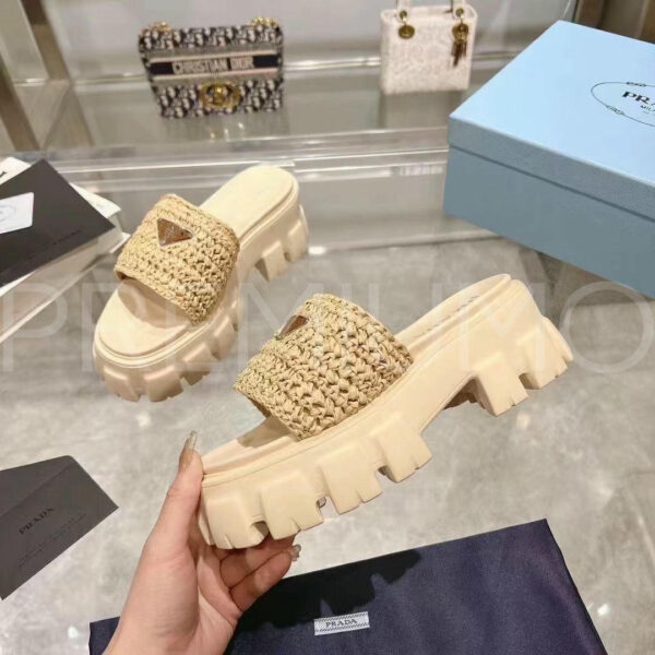 Prada Monolith шлепанцы PR247351 2