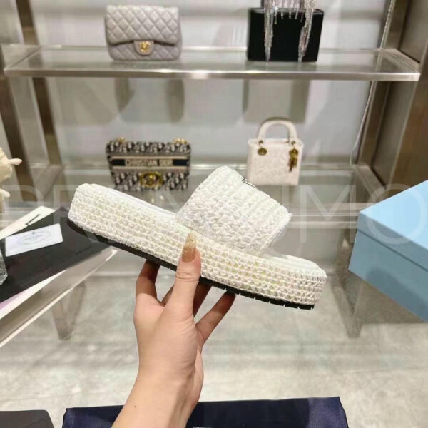 Prada Monolith шлепанцы PR577346 6