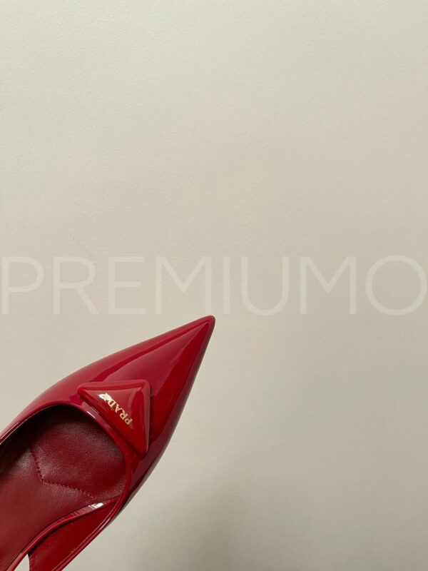 Prada Patent leather slingback pumps туфли PR872741 15