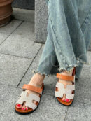 Hermes шлепанцы PR342212 6