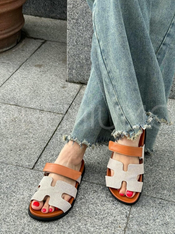 Hermes шлепанцы PR342212 2
