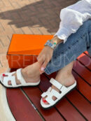 Hermes шлепанцы PR500743 8