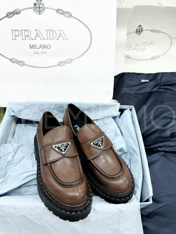 Prada лоферы PR782363 2