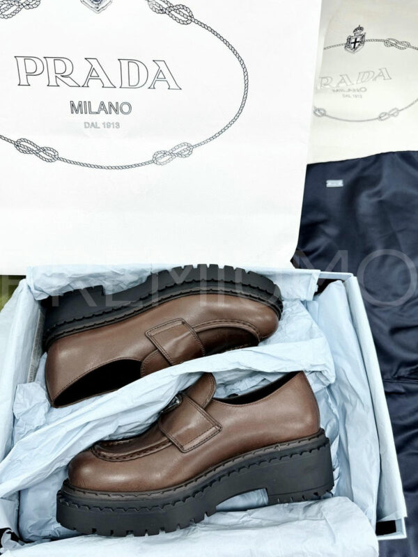 Prada лоферы PR782363 6