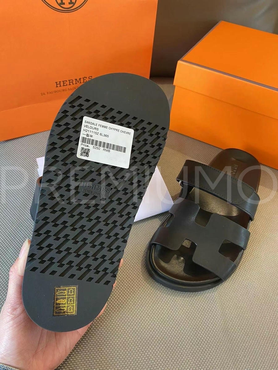 Hermes шлепанцы PR570042 10 Hermes шлепанцы PR570042 10