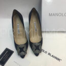 Manolo Blahnik туфли атласные PR7867PX 18