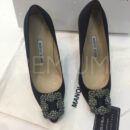 Manolo Blahnik туфли атласные PR7867PX 22