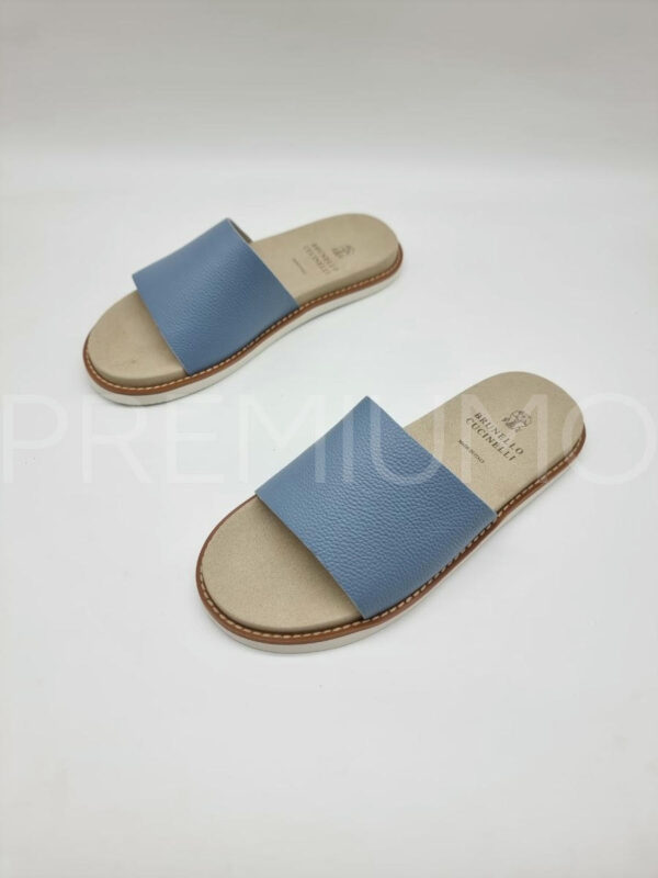 Brunello Cucinelli шлепанцы PR104540 3