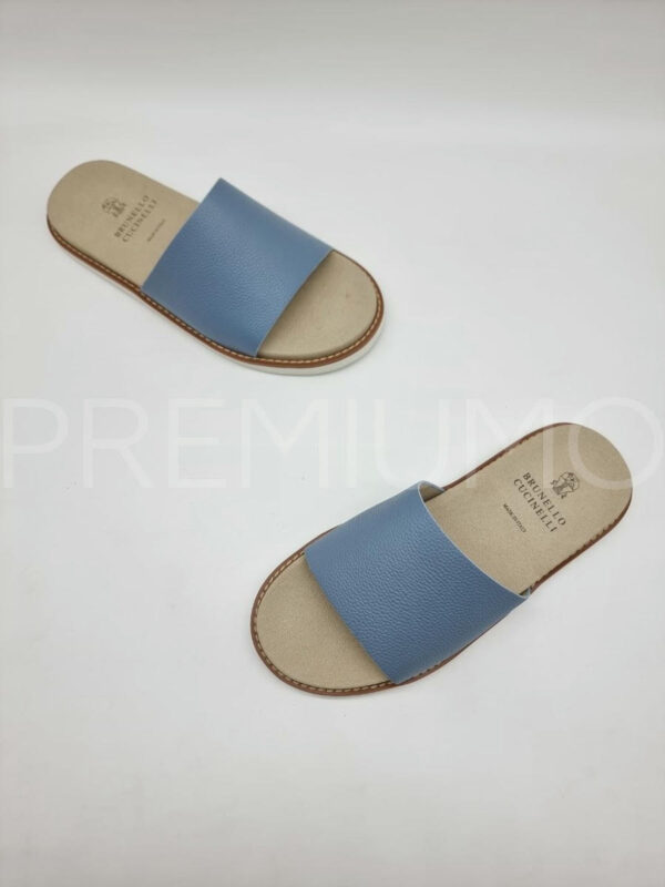 Brunello Cucinelli шлепанцы PR104540 4