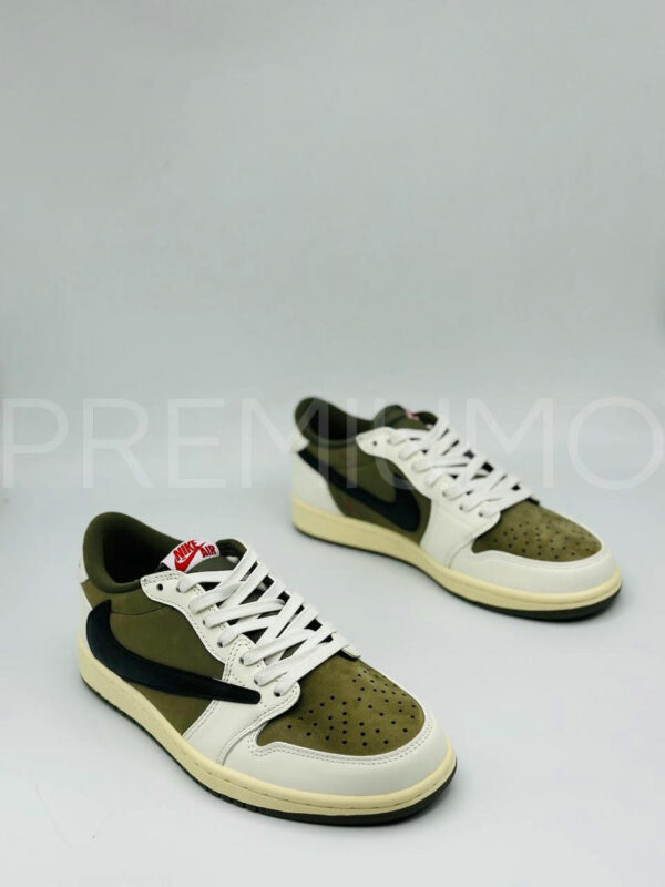 Nike Travis Scott x Air Jordan 1 Low OLIVE кроссовки PR169782