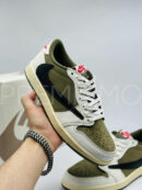Nike Travis Scott x Air Jordan 1 Low OLIVE кроссовки PR169782 9