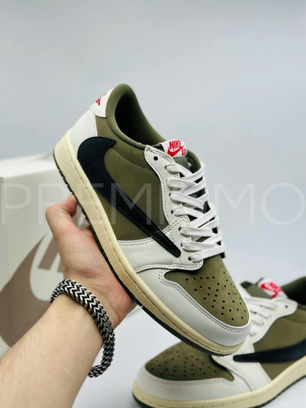 Nike Travis Scott x Air Jordan 1 Low OLIVE кроссовки PR169782 2