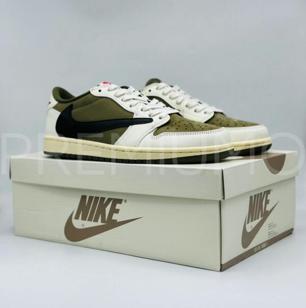 Nike Travis Scott x Air Jordan 1 Low OLIVE кроссовки PR169782 3