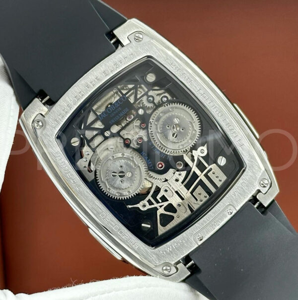 Jacob & Co часы трендовые с ремешком PR950645 4