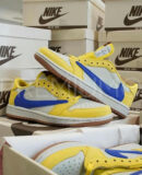 Nike Travis Scott x Air Jordan 1 Low OLIVE кроссовки PR212852 12