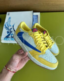 Nike Travis Scott x Air Jordan 1 Low OLIVE кроссовки PR212852 14