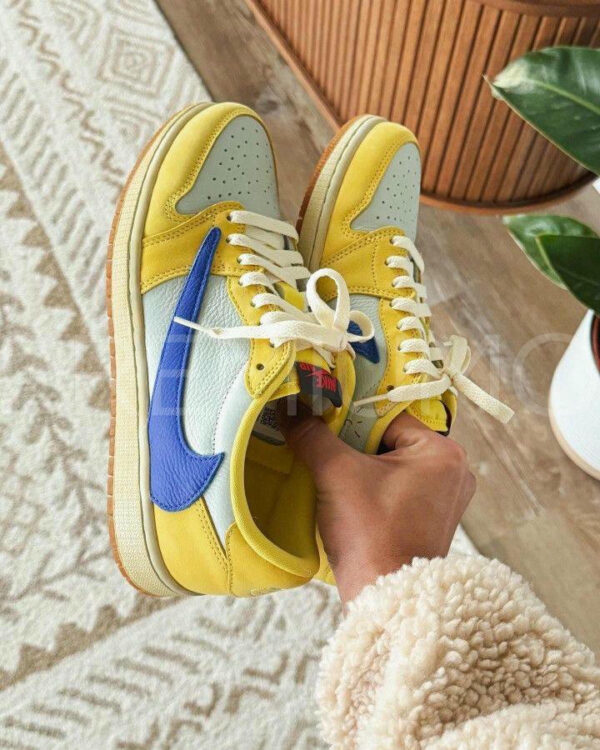 Nike Travis Scott x Air Jordan 1 Low OLIVE кроссовки PR212852 10