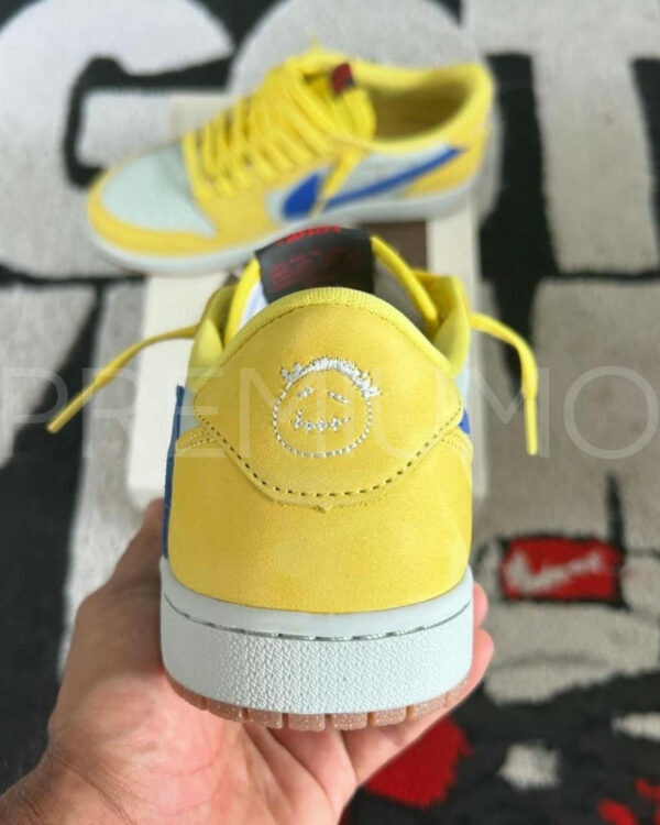 Nike Travis Scott x Air Jordan 1 Low OLIVE кроссовки PR212852 6