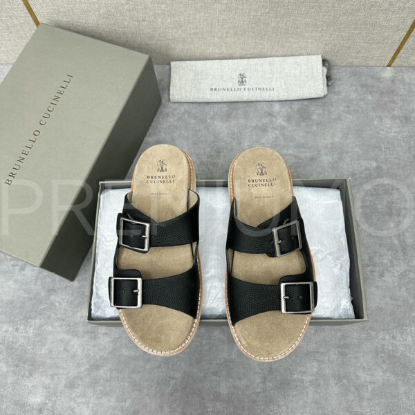 Brunello Cucinelli шлепанцы PR329681 2