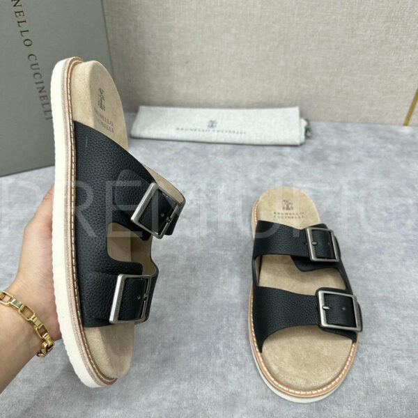 Brunello Cucinelli шлепанцы PR329681 3