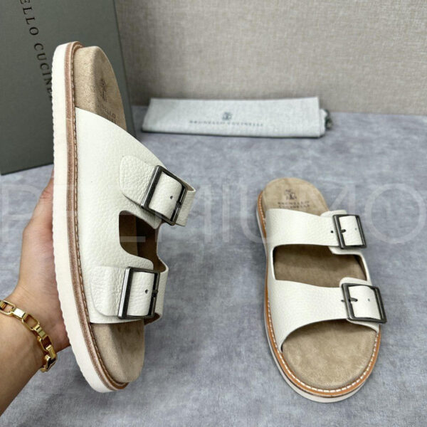 Brunello Cucinelli шлепанцы PR556493 3