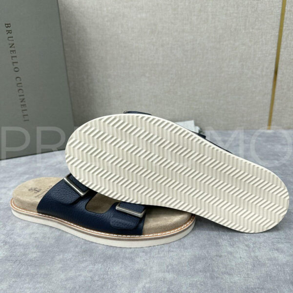 Brunello Cucinelli шлепанцы PR819110 4