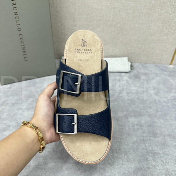 Brunello Cucinelli шлепанцы PR819110 5