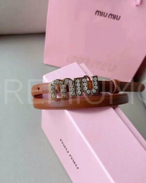 Miu Miu ремень PR379510 Miu Miu ремень PR379510