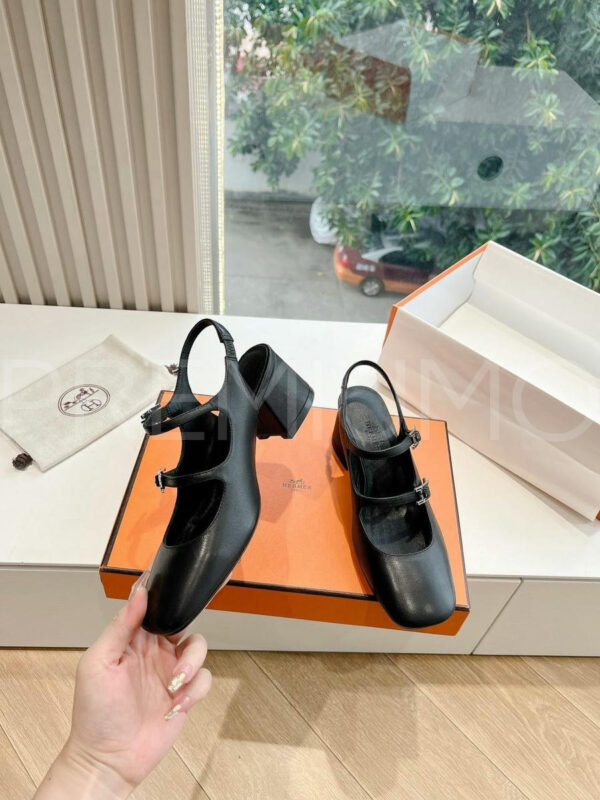 Hermes туфли PR437616 4