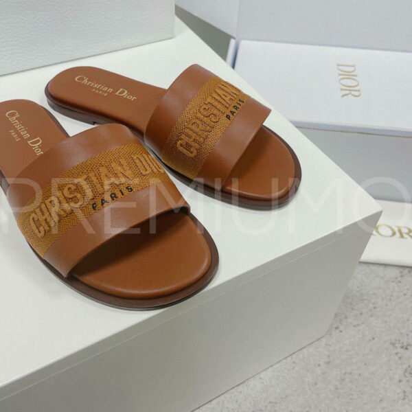 Christian Dior шлепанцы PR836950 5