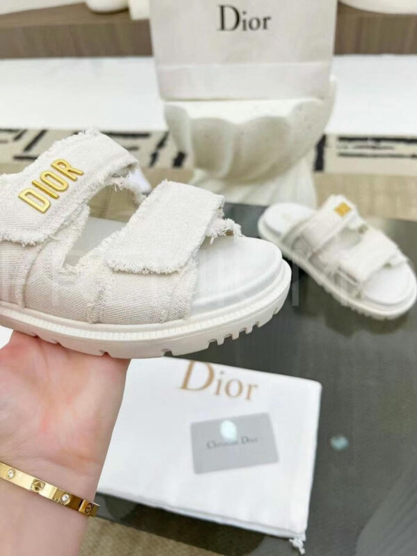 Christian Dior шлепанцы PR122475 4
