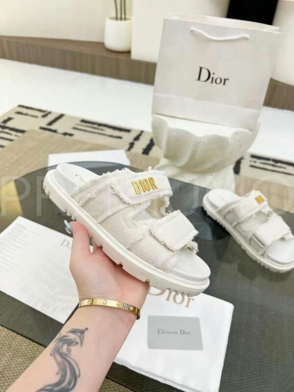 Christian Dior шлепанцы PR122475 2
