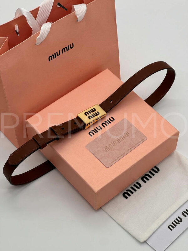 Miu Miu ремень PR830631 5