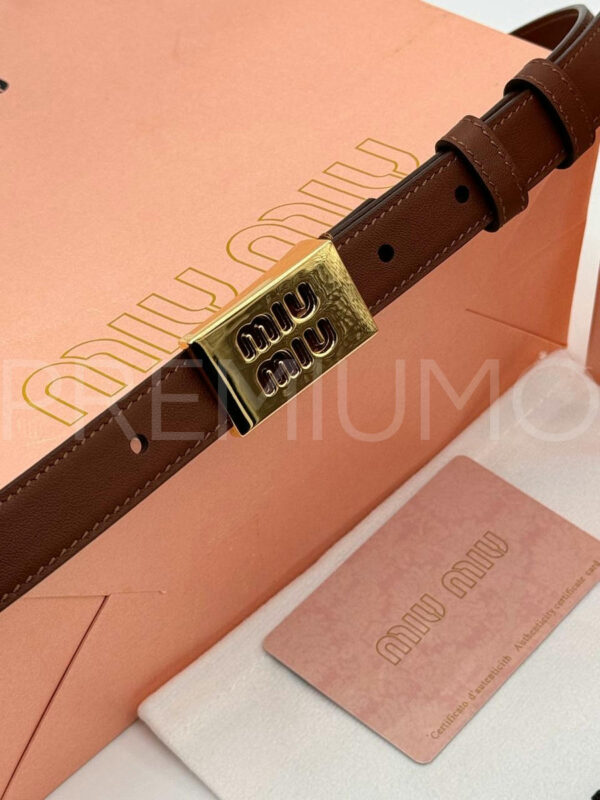 Miu Miu ремень PR830631 6
