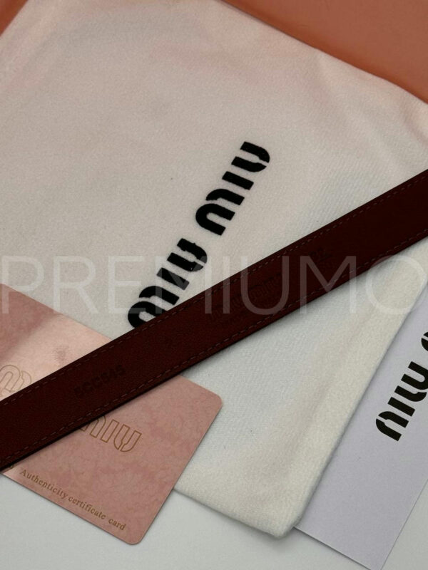 Miu Miu ремень PR830631 7