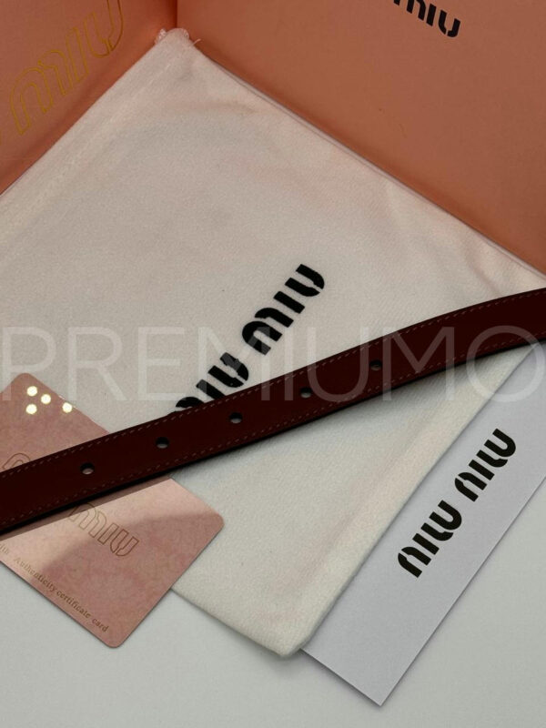 Miu Miu ремень PR830631 8