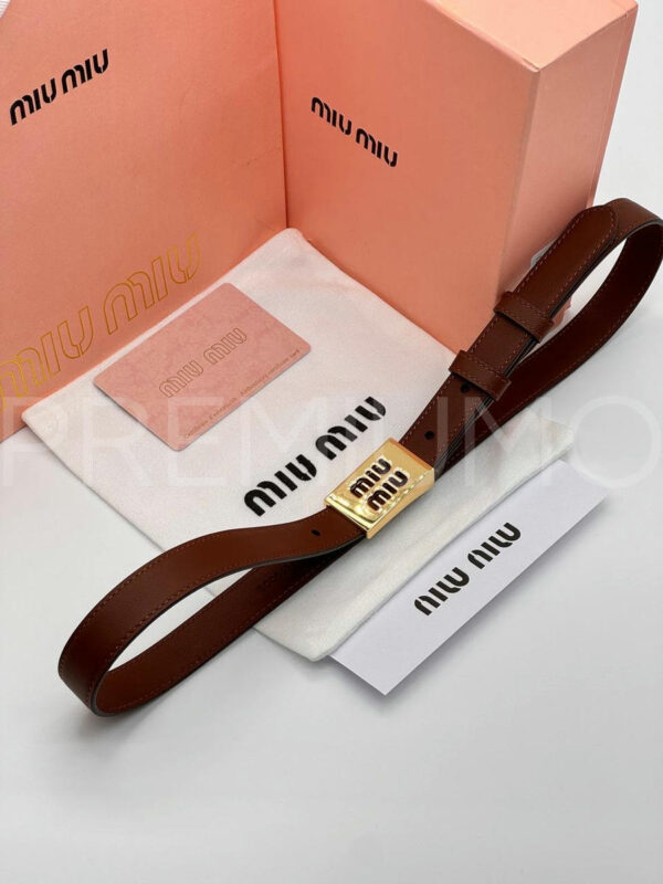 Miu Miu ремень PR830631 4