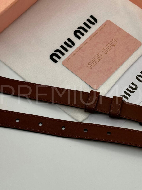 Miu Miu ремень PR541709 4